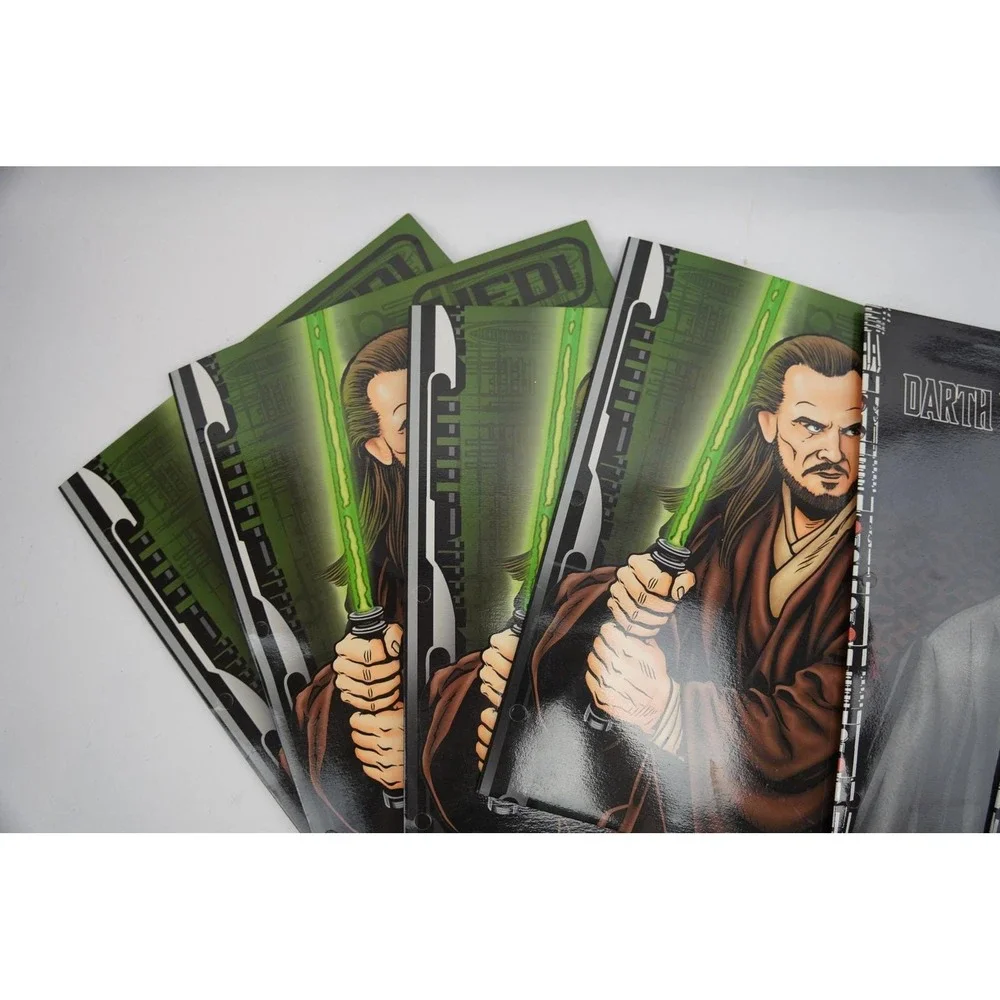 Lot of 6 Star Wars Episode 1 Phantom Menace Darth Maul Qui Gon Obi Wan